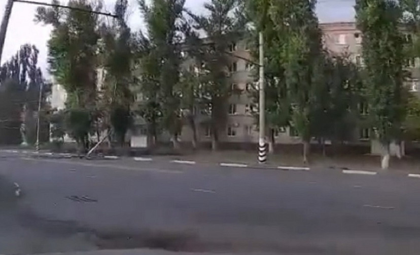 Упавший тополь едва не покалечил прохожих