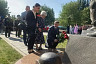 В Саратовской области открыли памятник погибшему в Беслане бойцу