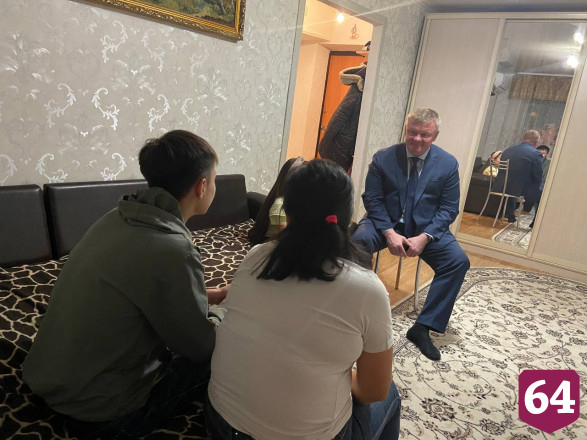 Михаил Исаев пообщался с семьями мобилизованных