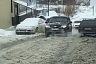 «Штаны» в Саратове стали опасным местом для автомобилистов
