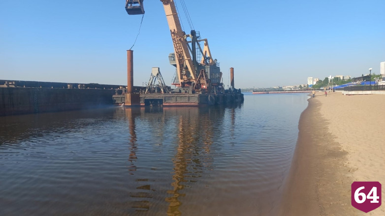 Саратовцы откроют пляжный сезон на обновленном песке