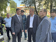 Губернатор поручил оперативно восстановить разрушенные БПЛА дома