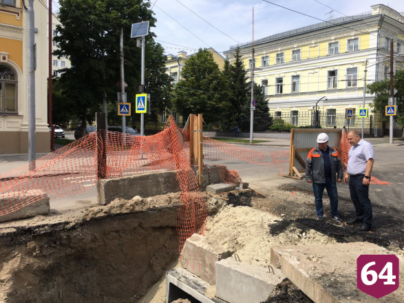 Энергетики озвучили сроки ремонта теплотрасс в центре Саратова 