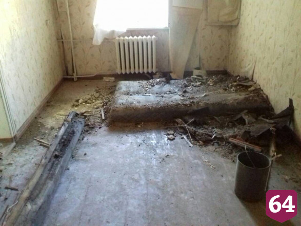 Саратовскую УК оштрафуют за обрушение потолка в доме на Астраханской