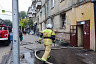 На Чернышевского горела квартира в пятиэтажке
