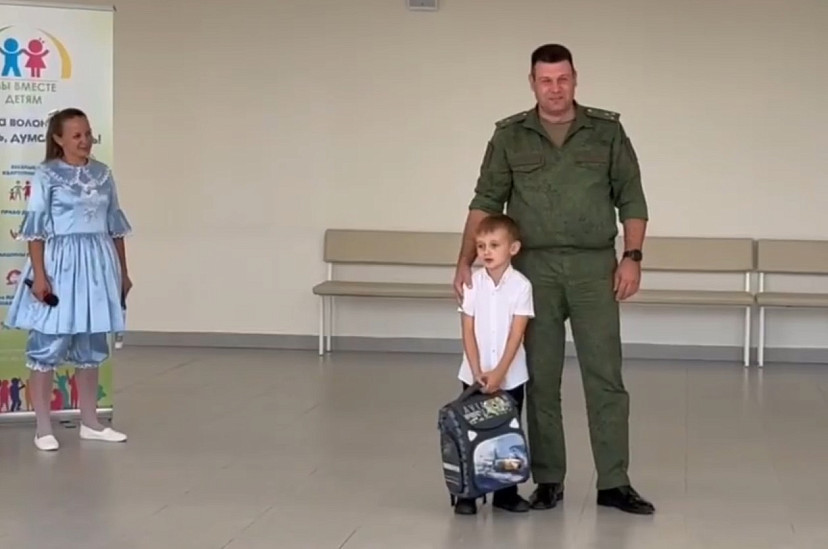 Саратовскую акцию «Добрый портфель» поддержали военнослужащие