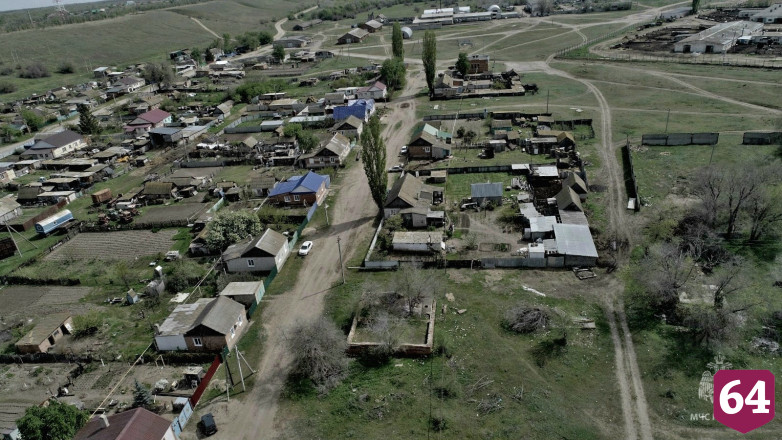 Под Саратовом беспилотники искали нарушителей пожарной безопасности