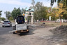 В военном городке начался масштабный ремонт тротуаров