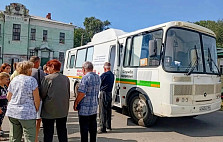 В села Саратовской области выезжает передвижной флюорограф