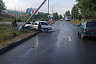 Под Саратовом автомобиль сбил женщину и врезался в столб