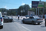 Уснувший водитель «Лады» протаранил иномарку у автобусной остановки