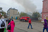 Огонь уничтожил контору бывшей пожарной части под Саратовом