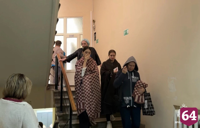 В Саратове людей эвакуировали из-за «пожара» в подвале больницы
