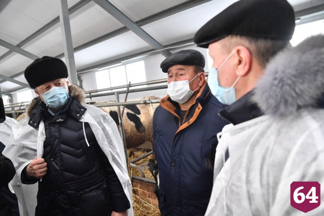 Под Саратовом за счет гранта построили современную молочную ферму