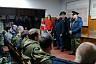 Мобилизованных саратовцев на проводах благословляли священники и имамы