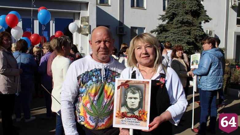В районах Саратовской области прошел «Бессмертный полк»
