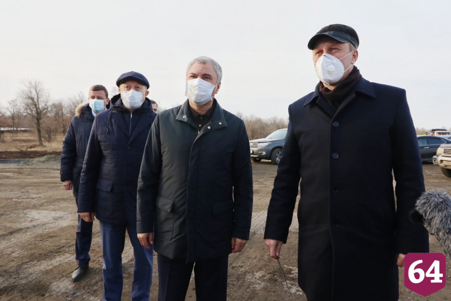 Вячеслав Володин побывал на стройплощадке Парка покорителей космоса