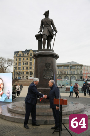 Для саратовских железнодорожников памятник Петру I стал символом развития 