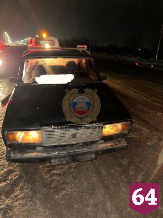 В Саратове две женщины пострадали в ДТП с пластиковыми ограждениями