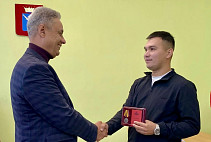 Ветеран СВО из Саратовской области награжден медалью Минобороны РФ 