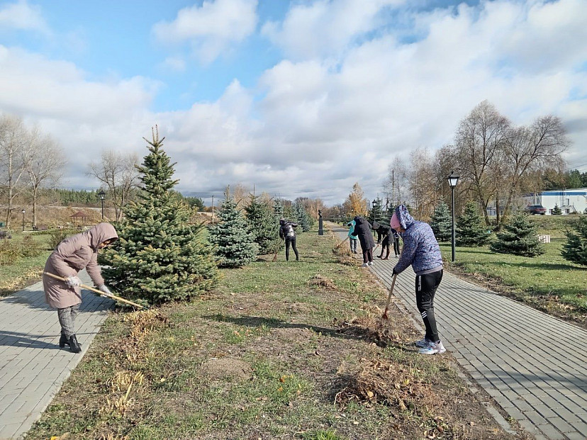 В Саратовской области продолжаются осенние субботники