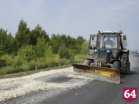 В Саратовской области ремонт дорог завершили раньше срока