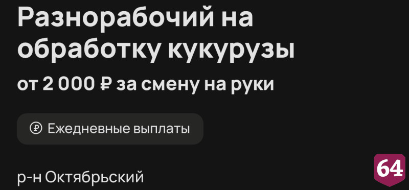 Озвучена зарплата упаковщика креветок в Саратове
