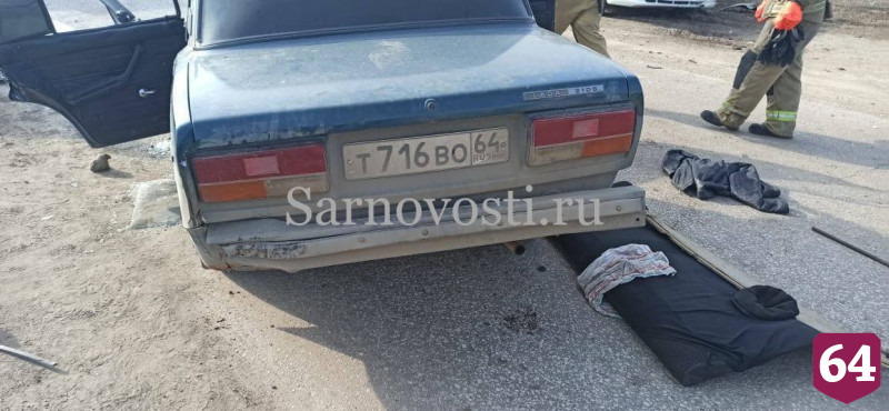 Пассажир «Жигулей» погиб в ДТП под Саратовом