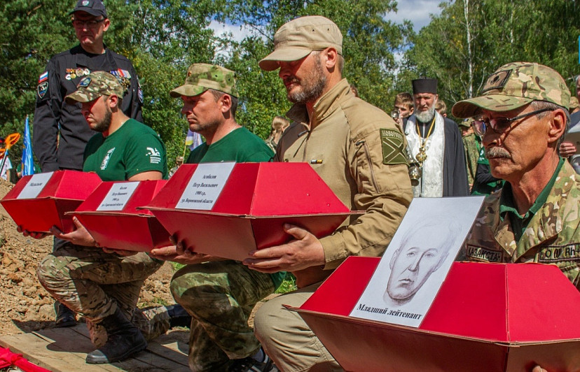 Саратовского бойца Великой Отечественной захоронили под Калугой 