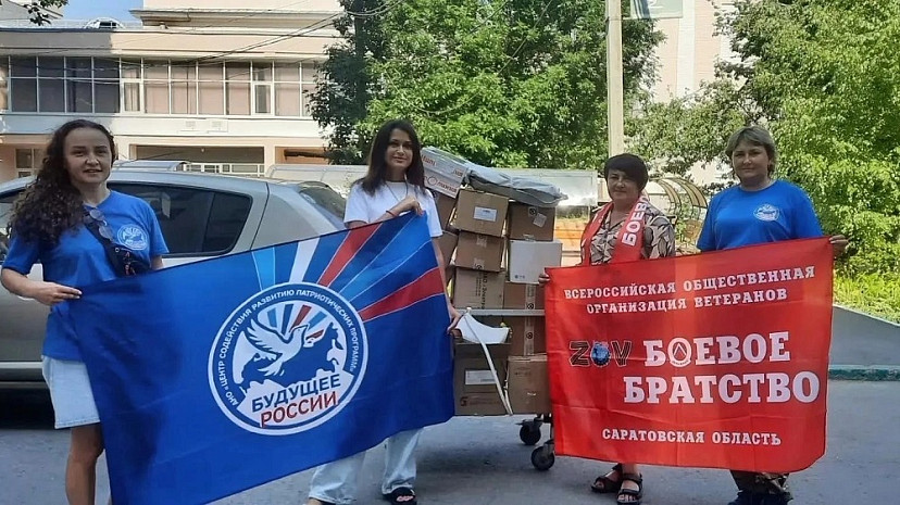 Волонтеров впечатлил настрой бойцов в саратовском госпитале 