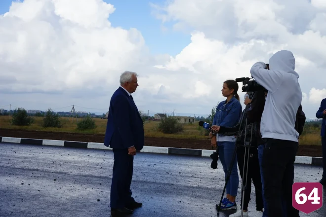 Под Саратовом оценили качество новой объездной дороги