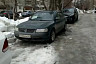 В Саратове автохамы массово заполонили тротуар