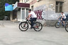 Глава Саратова на велосипеде проверил ремонт тротуаров