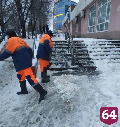Глава Саратова объявила борьбу с гололедом