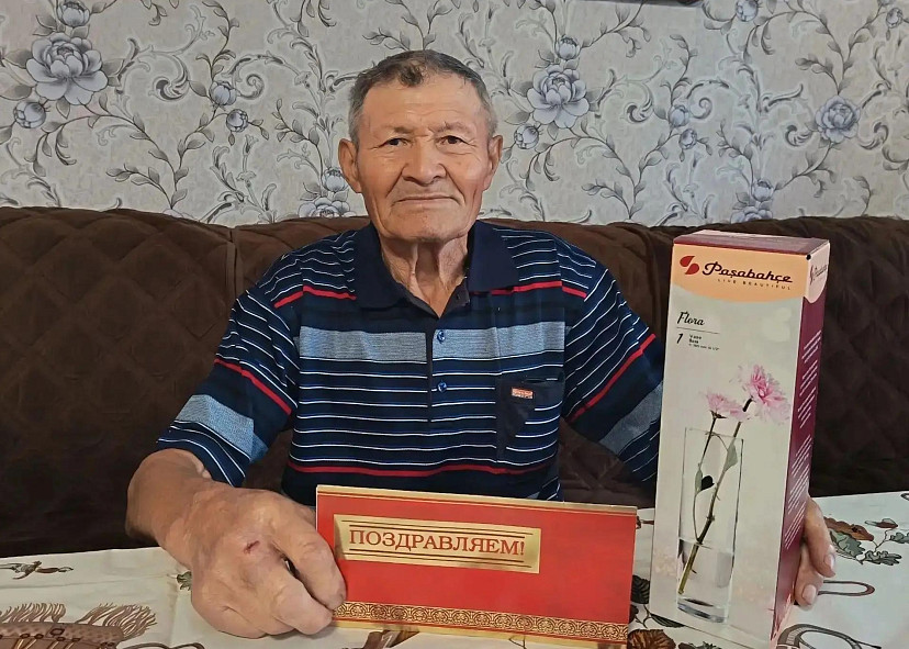 Водитель и многодетный отец из Саратовской области отметил 85-летие