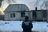 На пожаре под Саратовом сгорела женщина