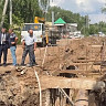 В Энгельсе продолжается ремонт самотечного коллектора