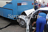 Легковушка протаранила автобус с пассажирами и травмировала 2 человек