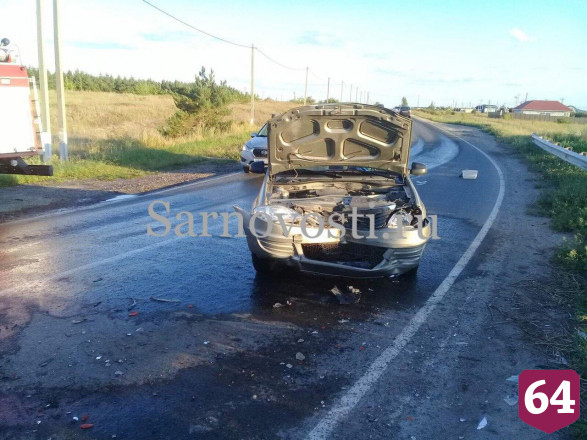 В лобовом столкновении на Кумысной поляне ранены 3 человека