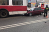 Автоледи на «Опеле» протаранила троллейбус на Астраханской