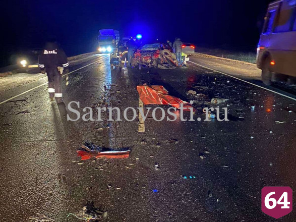 Под Саратовом в ДТП погибли 3 человека