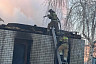 На пожаре под Саратовом сгорела женщина