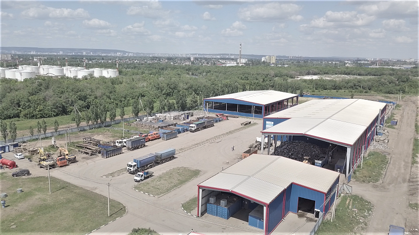 На энгельсском мусоросортировочном комплексе проходят противопожарные тренировки