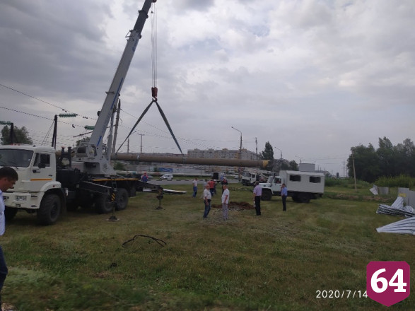 В Саратовской области без электричества остался поселок для многодетных семей