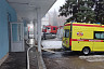 В Саратове пожарные вывели женщину из горящей сауны