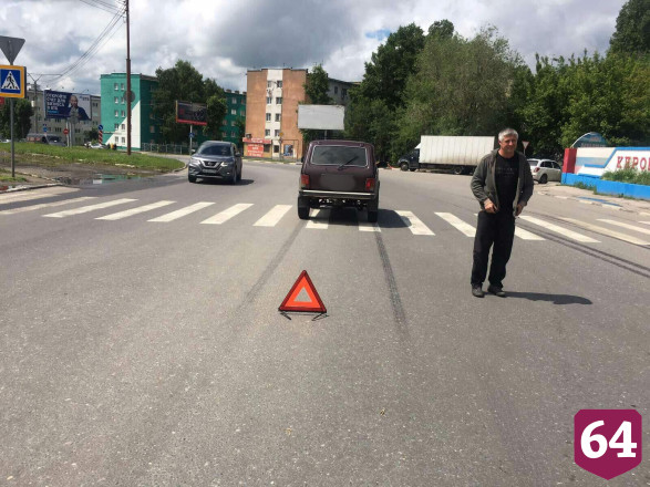 «Нива» сбила женщину на пешеходном переходе