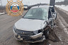 Четыре человека пострадали в массовой аварии под Саратовом