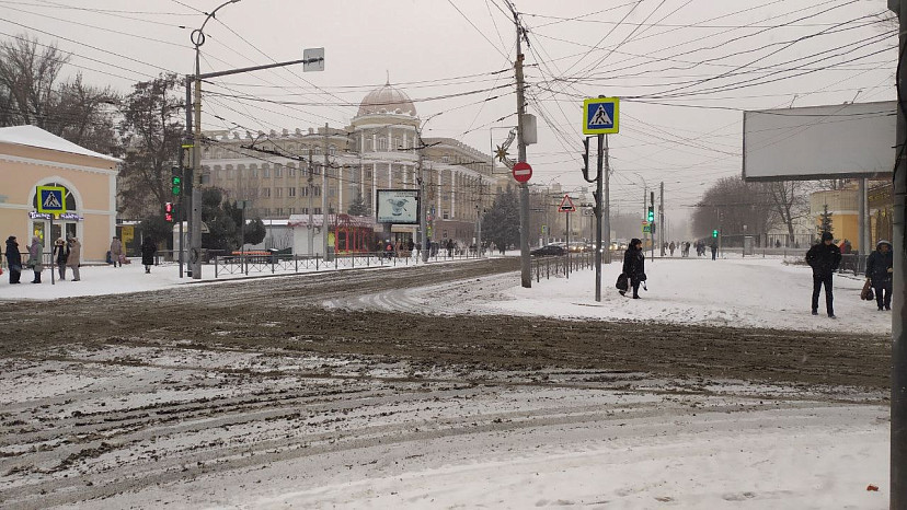 В Саратовской области прогнозируется снег и метель