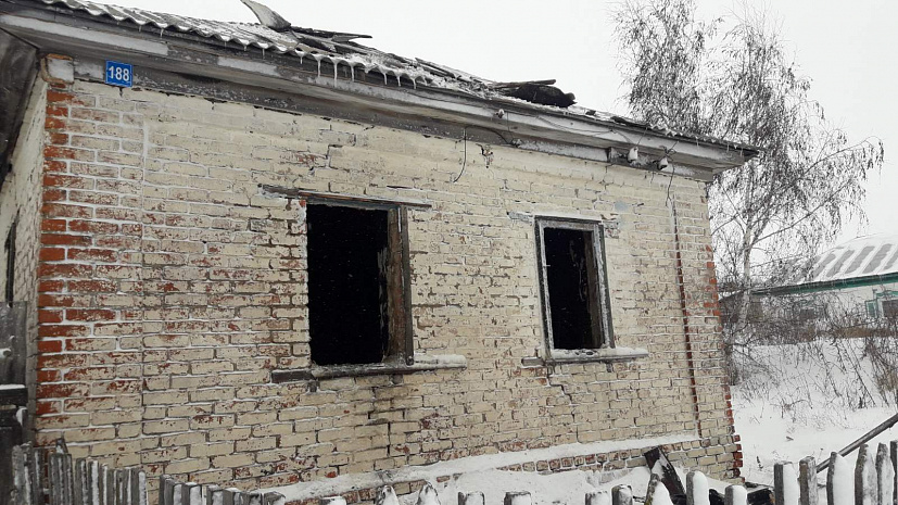 В сгоревшем доме нашли труп 58-летнего хозяина