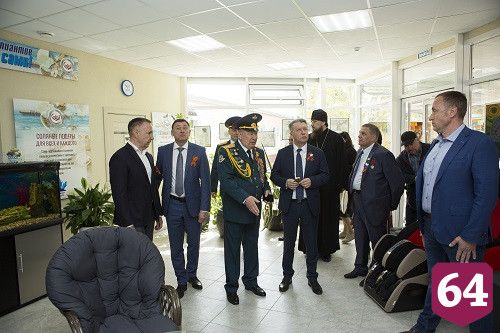 Интернат в Энгельсе отметил День Победы 